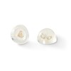 Thumbnail Image 2 of 10mm Fancy Square Yellow Cubic Zirconia Solitaire Stud Earrings in 14K Gold