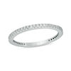Thumbnail Image 0 of Cubic Zirconia Eternity Band in 10K White Gold - Size 7