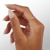 Cubic Zirconia Eternity Wedding Band in 10K Gold - Size 6