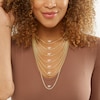Thumbnail Image 2 of 028 Gauge Rope Chain Necklace in 10K White Gold - 24"