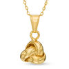 Thumbnail Image 1 of Made in Italy Love Knot Pendant in 10K Gold - 17"
