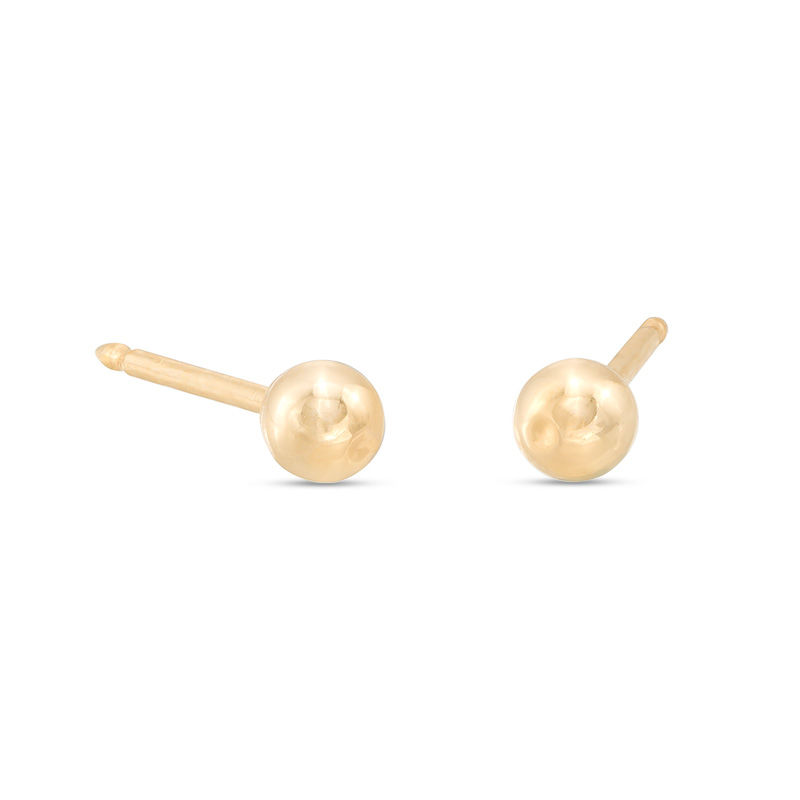 Medium 'X' Post Earrings, 14k Gold - Mills Jewelers