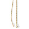 Thumbnail Image 3 of Sterling Silver Curb Chain Made in Italy - 22"