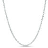 Thumbnail Image 1 of 040 Gauge Singapore Chain Necklace in Sterling Silver - 22"