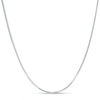 Thumbnail Image 0 of Made in Italy 025 Gauge Diamond-Cut Snake Chain Necklace in Sterling Silver - 20"