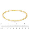 120 Gauge Mariner Chain Necklace in 14K Gold Bonded Sterling Silver - 30"
