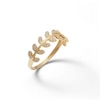 Thumbnail Image 1 of Cubic Zirconia Vine Ring in 10K Gold - Size 7