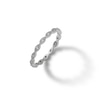 Thumbnail Image 1 of Cubic Zirconia Vintage-Style Marquise Stackable Band in Sterling Silver