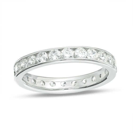 【貴重】Refiena CD「an eternity」 Elejoux Jewelry - Aurelia Round Moissanite Eternity Band