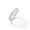 Cubic Zirconia Eternity Band in Sterling Silver - Size 9