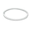Thumbnail Image 1 of Cubic Zirconia Bangle in Sterling Silver - 7.5"