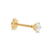 Thumbnail Image 0 of 14K Tube Gold CZ Stud - 18G 5/16"