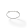 Thumbnail Image 0 of Cubic Zirconia Twist Stackable Band in Sterling Silver
