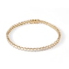 Cubic Zirconia Tennis Bracelet in 10K Gold - 7.25"