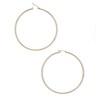 Thumbnail Image 1 of 10K Tube Hollow Gold Hoops