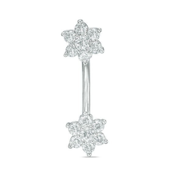 Flower Enchant Belly Button Ring