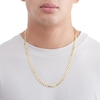 Thumbnail Image 5 of 160 Gauge Diamond-Cut Curb Chain Necklace in 10K Solid Gold - 24"