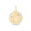Thumbnail Image 0 of Cubic Zirconia Guadalupe Necklace Charm in 10K Gold