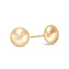 Thumbnail Image 0 of 8mm Button Stud Earrings in 10K Gold