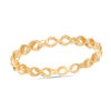 Thumbnail Image 1 of Sideways Infinity Link Ring in 10K Gold - Size 8