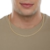 Thumbnail Image 2 of 10K Hollow Gold Rope Chain - 20"