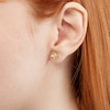 Thumbnail Image 2 of Rose Stud Earrings in 10K Gold