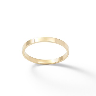 10K Gold Wedding Band - Size 6