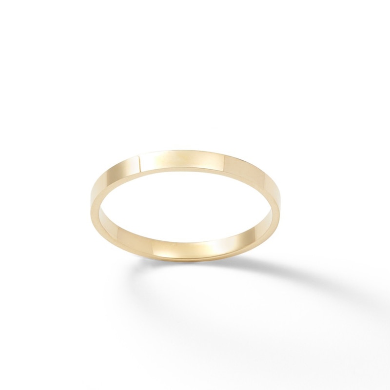 10K Gold Wedding Band - Size 6