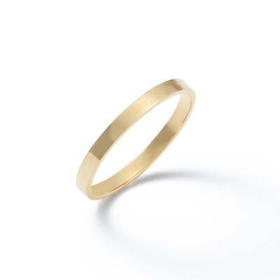 10K Gold Wedding Band - Size 6
