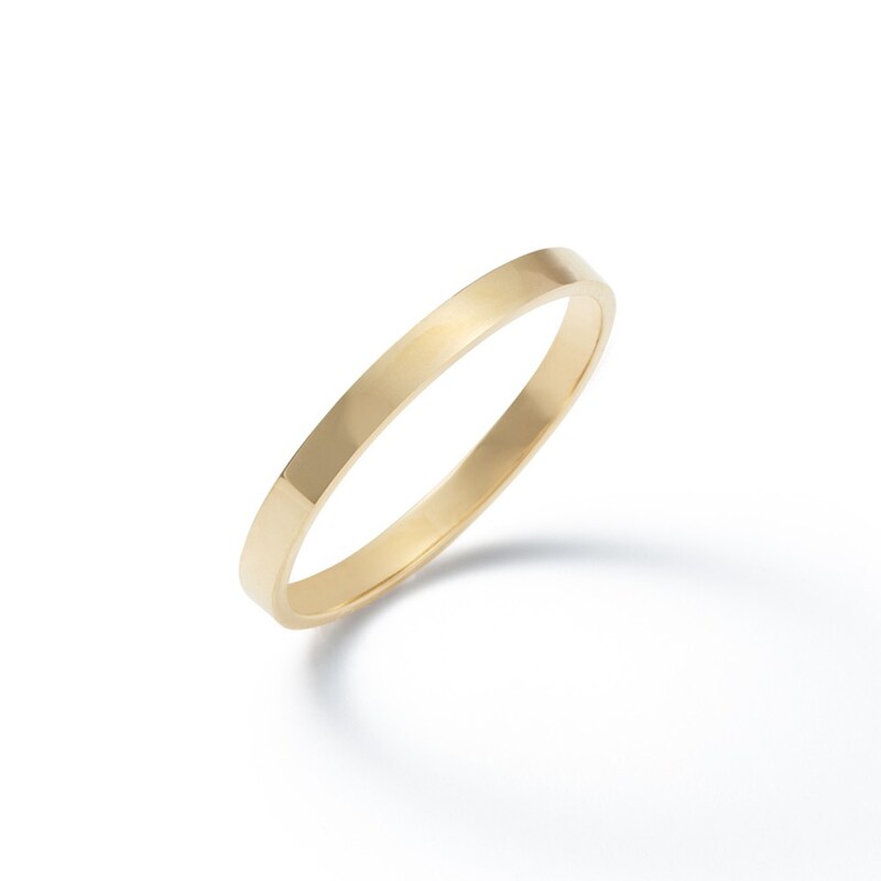 Main Image 2 of 10K Gold Wedding Band - Size 6