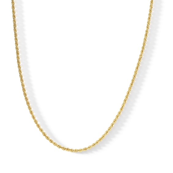 10K Hollow Gold Rope Chain