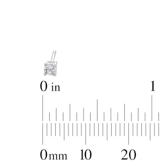 Child's 3mm Cubic Zirconia Stud Earrings Set in Sterling Silver