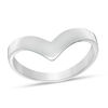 Thumbnail Image 0 of Chevron Ring in Sterling Silver - Size 7
