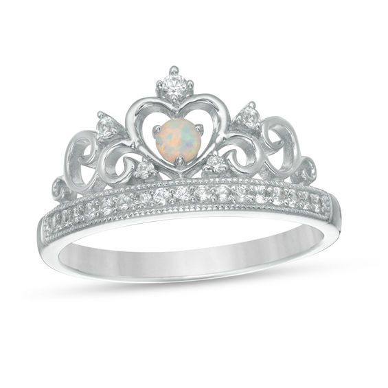 Silver Princess Crown Stacking Ring – Aquarian Thoughts Jewelry