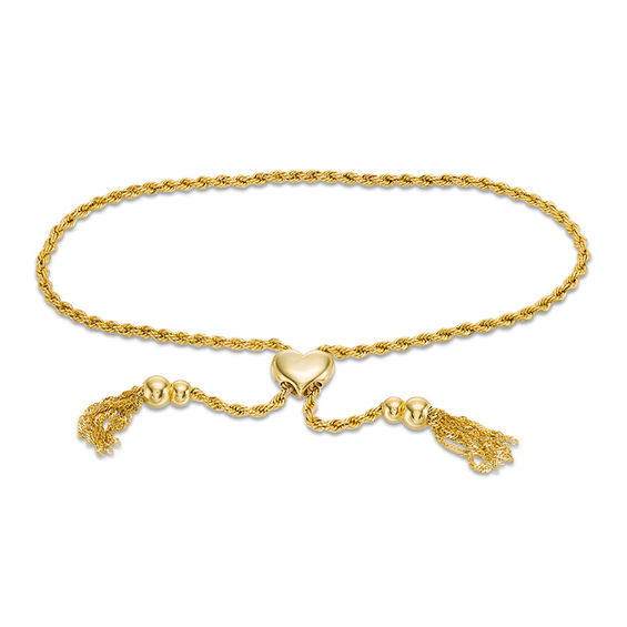 Made in Italy 3.8mm Rope Chain Bracelet in 14K Gold - 7.5
