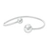 Thumbnail Image 1 of Double Ball Bypass Cuff in Sterling Silver