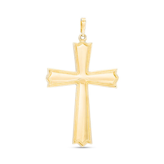 Cross Charm in 10K Gold