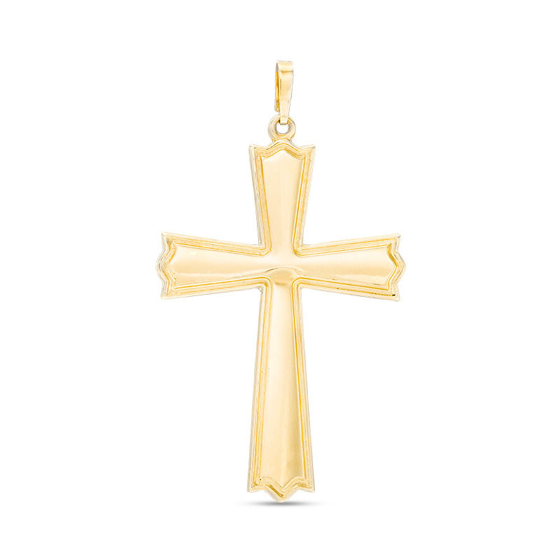 Cross Charm in 10K Gold