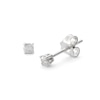 Thumbnail Image 1 of 10K White Gold 1/4 CT. T.W. Diamond Solitaire Studs