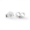 Thumbnail Image 2 of 10K White Gold 1/4 CT. T.W. Diamond Solitaire Studs