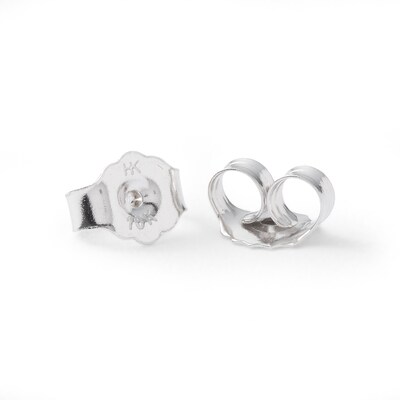 10K White Gold 1/4 CT. T.W. Diamond Solitaire Studs