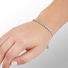 Thumbnail Image 3 of Cubic Zirconia Bubble Bolo Bracelet in Solid Sterling Silver - 10"