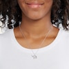 Thumbnail Image 3 of Diamond Accent Elephant Pendant in Sterling Silver