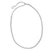 Made in Italy Bead Choker Necklace in Sterling Silver - 16"