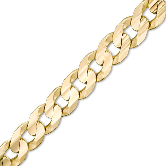 Gauge Cuban Curb Chain Bracelet in 10K Gold