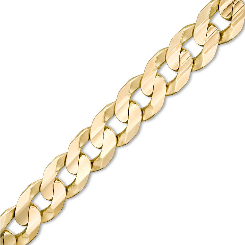 Main Image 1 of 220 Gauge Cuban Curb Chain Bracelet in 10K Gold - 9&quot;