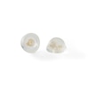Thumbnail Image 2 of 14K Gold CZ Solitaire Studs and Hoop Set