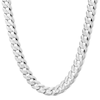 Thumbnail Image 0 of Made in Italy 200 Gauge Curb Chain Necklace in Solid Sterling Silver - 24"