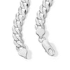 Thumbnail Image 4 of Made in Italy 200 Gauge Curb Chain Necklace in Solid Sterling Silver - 24"