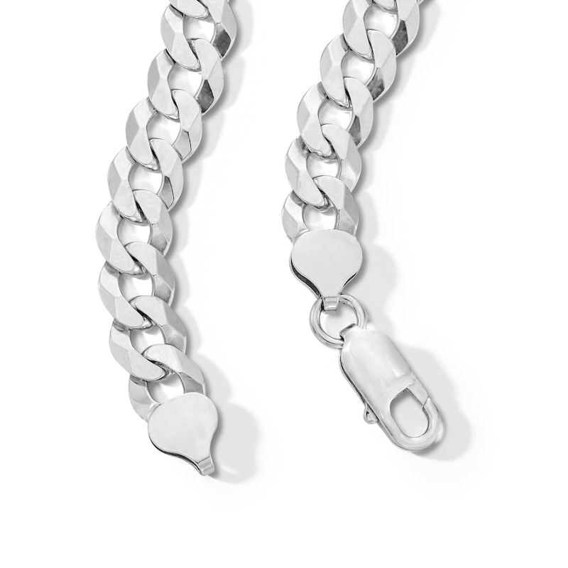 Made in Italy 200 Gauge Curb Chain Necklace in Solid Sterling Silver - 24"